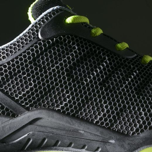 MARIO, zapato S1P deportivo negro-verde metal free