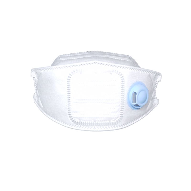 MASCARILLA 3D Válvula FFP2 NR D Plegable con Filtro Plisado