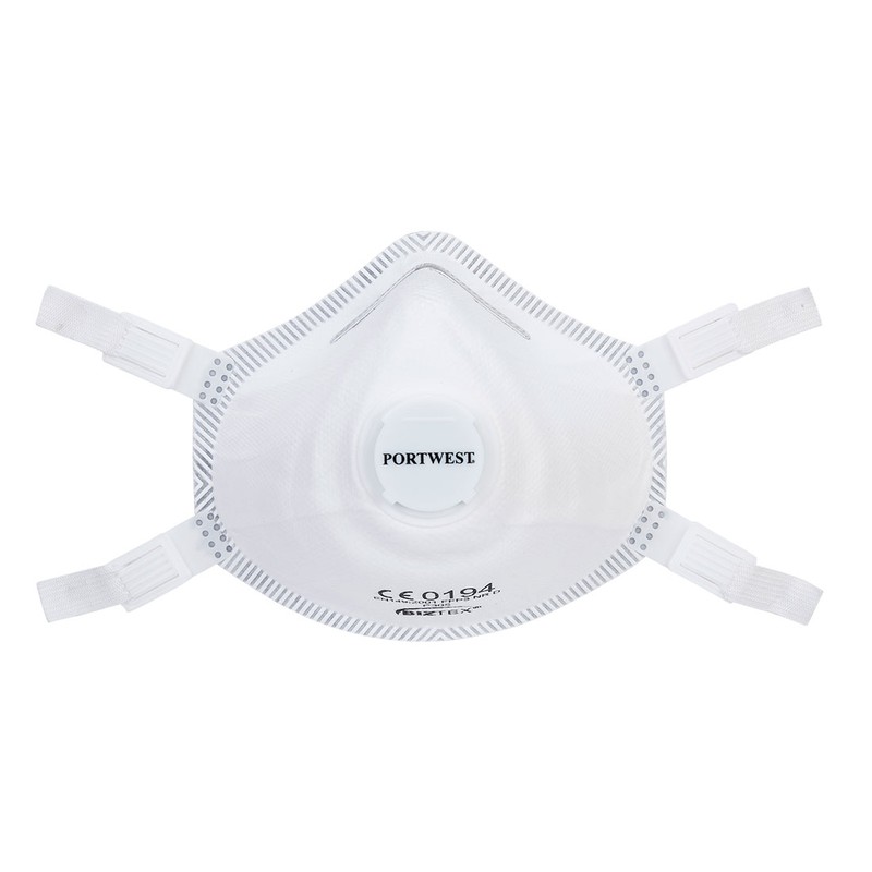 Mascarilla respiratoria de trabajo FFP3 con valvula — Maxport Vestuario  Laboral