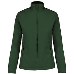 Mikrofleece-Jacke mit Reißverschluss für Damen