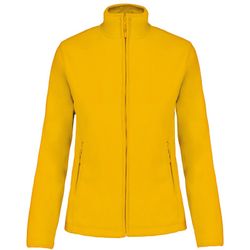 Mikrofleece-Jacke mit Reißverschluss für Damen