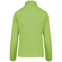 Mikrofleece-Jacke mit Reißverschluss für Damen