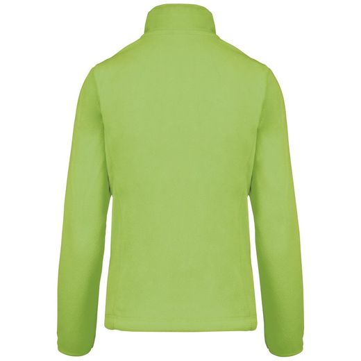 Mikrofleece-Jacke mit Reißverschluss für Damen