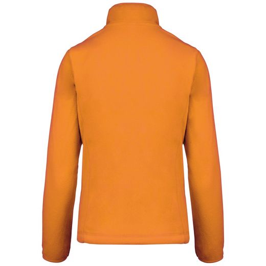 Mikrofleece-Jacke mit Reißverschluss für Damen