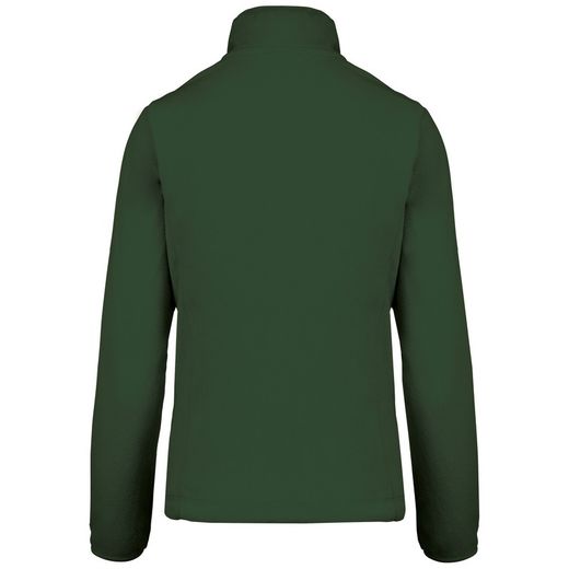 Mikrofleece-Jacke mit Reißverschluss für Damen