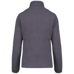 Mikrofleece-Jacke mit Reißverschluss für Damen