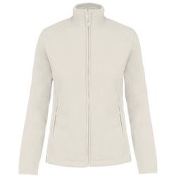 Mikrofleece-Jacke mit Reißverschluss für Damen