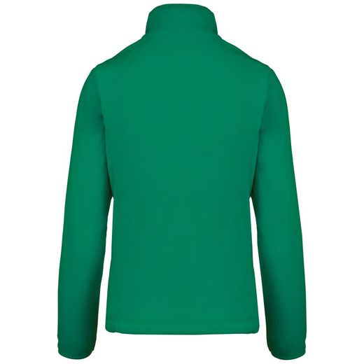 Mikrofleece-Jacke mit Reißverschluss für Damen