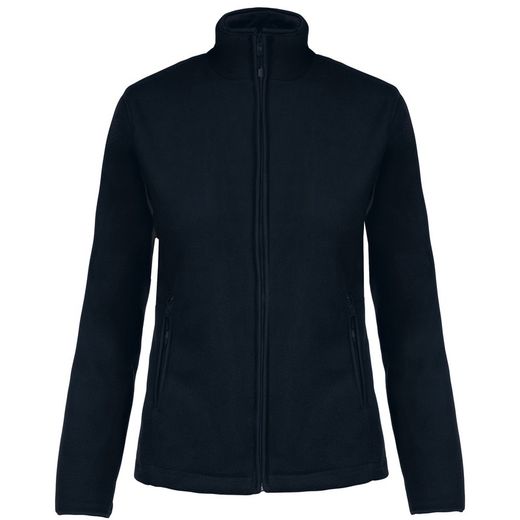 Mikrofleece-Jacke mit Reißverschluss für Damen