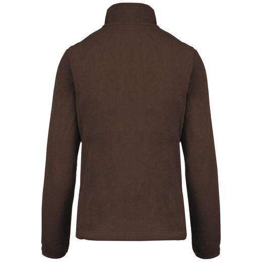 Mikrofleece-Jacke mit Reißverschluss für Damen