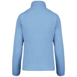 Mikrofleece-Jacke mit Reißverschluss für Damen