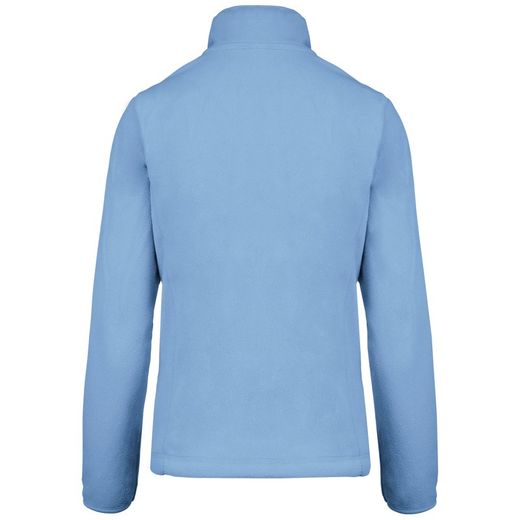 Mikrofleece-Jacke mit Reißverschluss für Damen