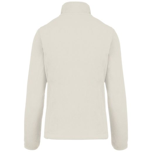 Mikrofleece-Jacke mit Reißverschluss für Damen