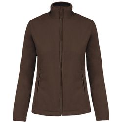 Mikrofleece-Jacke mit Reißverschluss für Damen