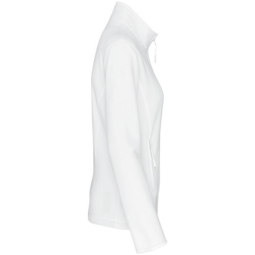 Mikrofleece-Jacke mit Reißverschluss für Damen