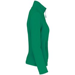 Mikrofleece-Jacke mit Reißverschluss für Damen