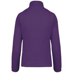 Mikrofleece-Jacke mit Reißverschluss für Damen