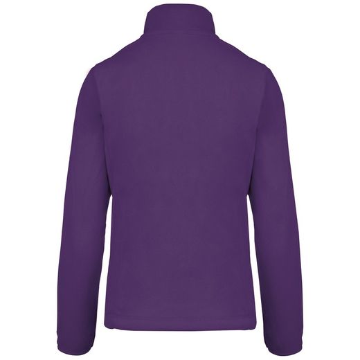 Mikrofleece-Jacke mit Reißverschluss für Damen