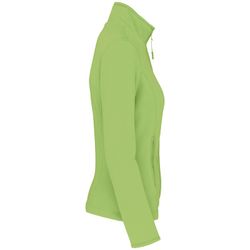 Mikrofleece-Jacke mit Reißverschluss für Damen