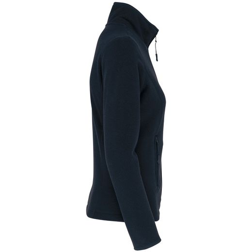 Mikrofleece-Jacke mit Reißverschluss für Damen