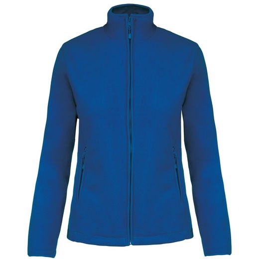 Mikrofleece-Jacke mit Reißverschluss für Damen