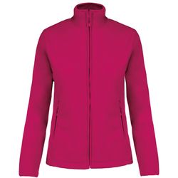Mikrofleece-Jacke mit Reißverschluss für Damen