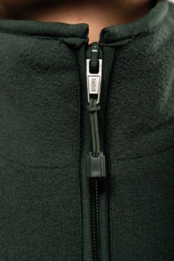 Mikrofleece-Jacke mit Reißverschluss für Damen