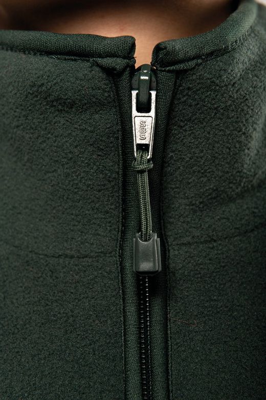 Mikrofleece-Jacke mit Reißverschluss für Damen