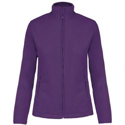 Mikrofleece-Jacke mit Reißverschluss für Damen