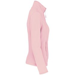 Mikrofleece-Jacke mit Reißverschluss für Damen