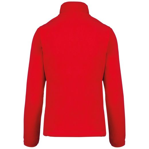 Mikrofleece-Jacke mit Reißverschluss für Damen