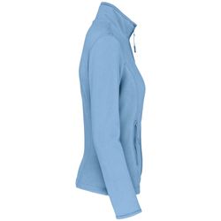 Mikrofleece-Jacke mit Reißverschluss für Damen