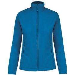 Mikrofleece-Jacke mit Reißverschluss für Damen