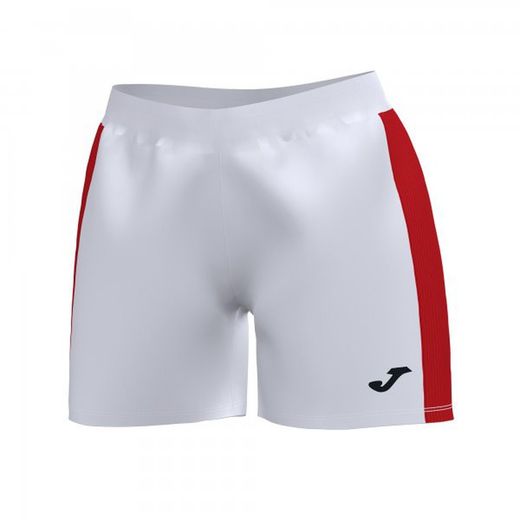Maxi Short Blanc Rouge