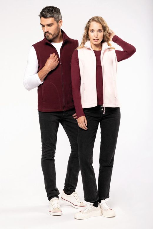 Bodywarmer micropolaire femme