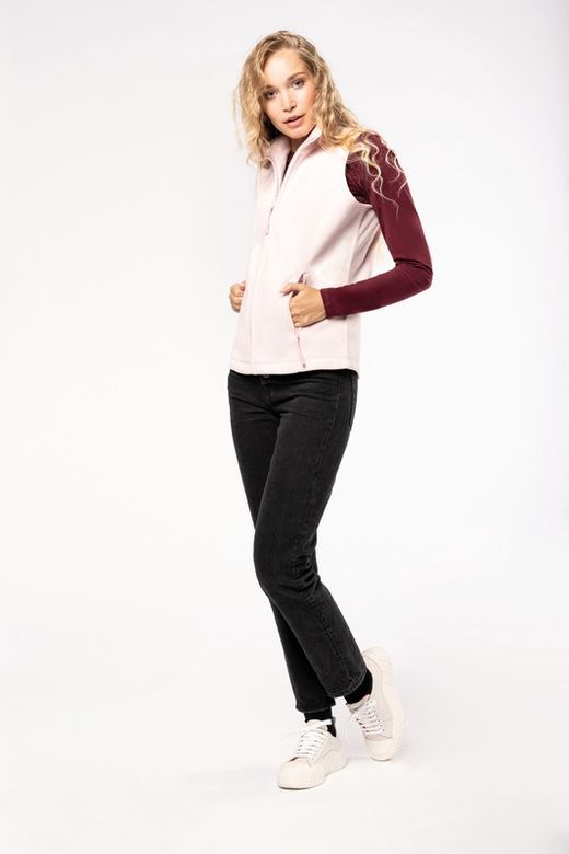 Bodywarmer micropolaire femme