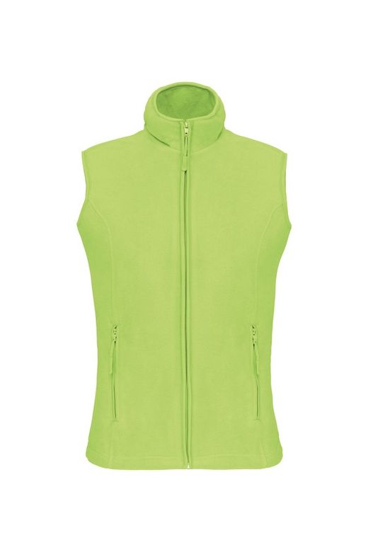 Bodywarmer micropolaire femme