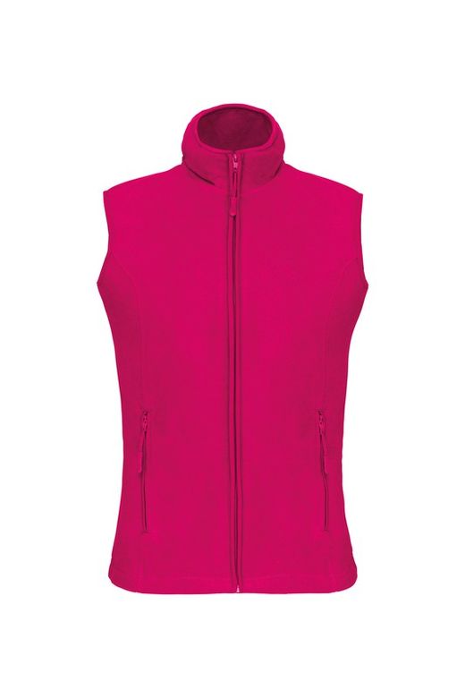 Bodywarmer micropolaire femme