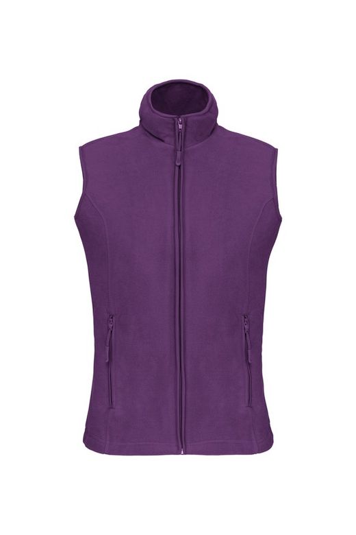 Bodywarmer micropolaire femme