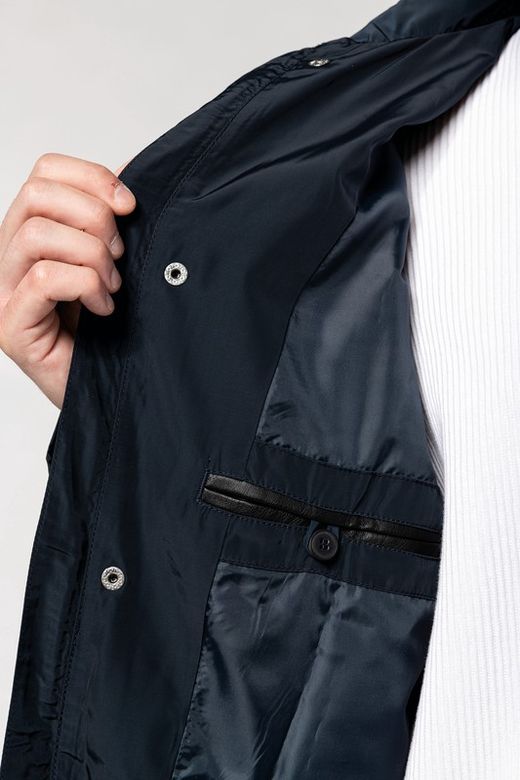 Leichter Herren-Trenchcoat Navy