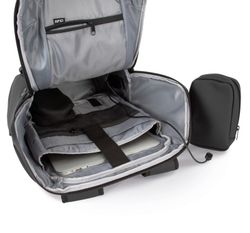 Waterproof Anti-Theft Backpack With Helmet Holder