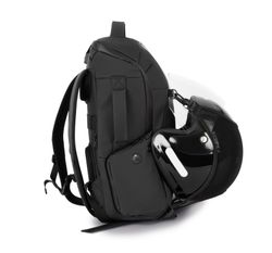 Waterproof Anti-Theft Backpack With Helmet Holder