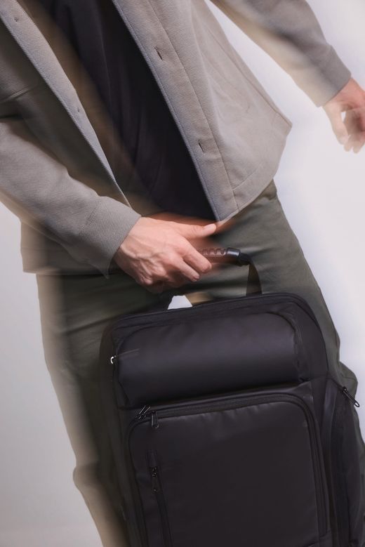 Rucksack mit Trägermaterial für Notebook
