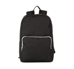 Mochila con cierres rápidos a contraste