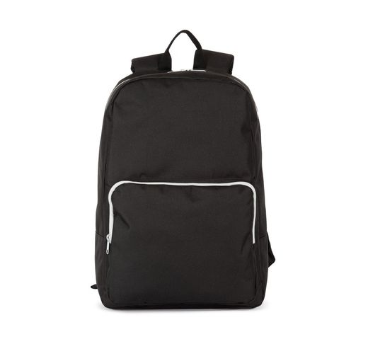 Mochila con cierres rápidos a contraste