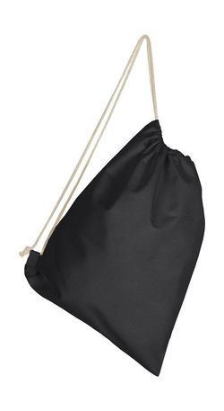 Mochila de algodón con cordones
