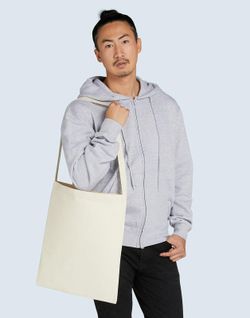 Mochila de algodón con una sola asa