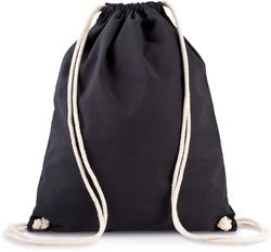 Mochila De Algodón Orgánico Con Cordones