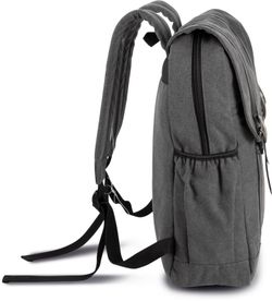 Canvas Rucksack mit Klappe