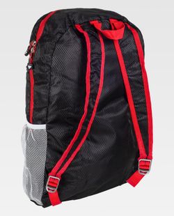 Mochila de color Negro+Rojo
